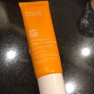 Paulas Choice SVitamin C Sheer Moisturizer SPF 50